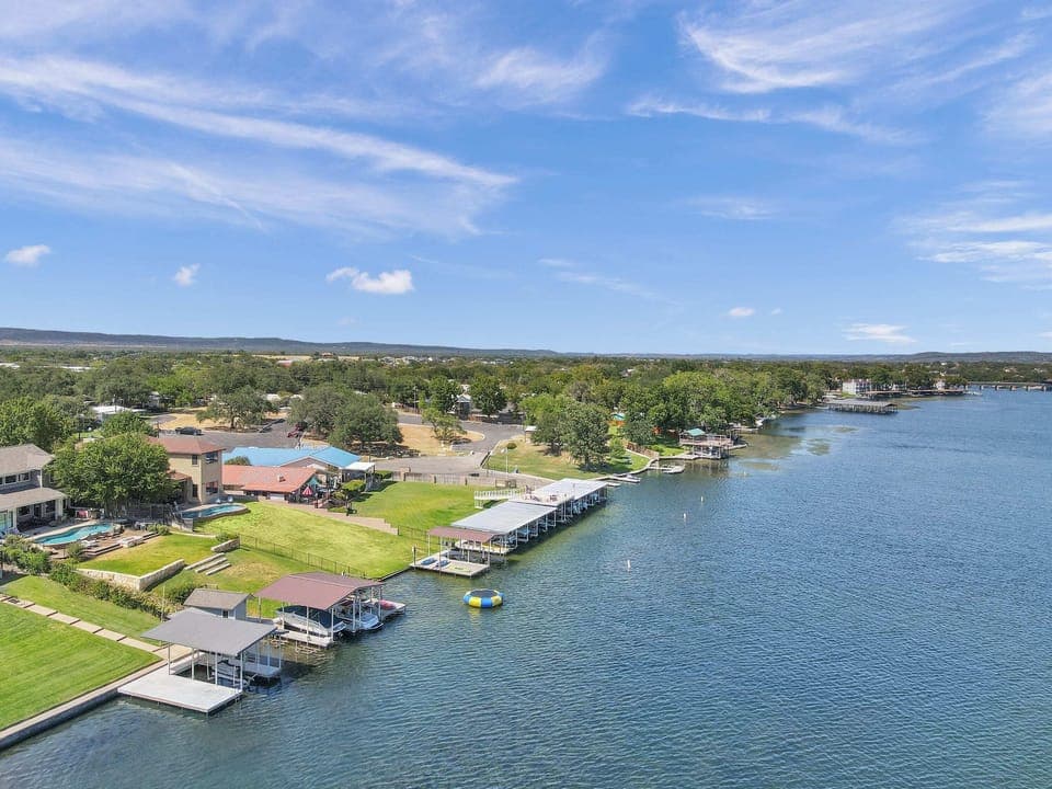 Deep, Open Water Location on Lake LBJ