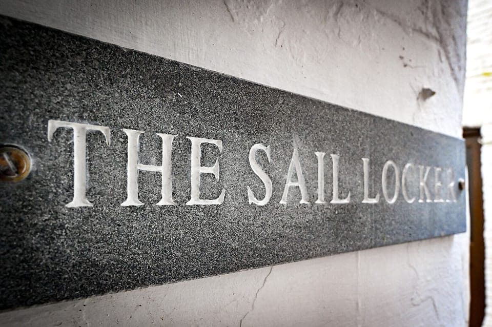 The Sail Locker Cottage is over 200 years old. 