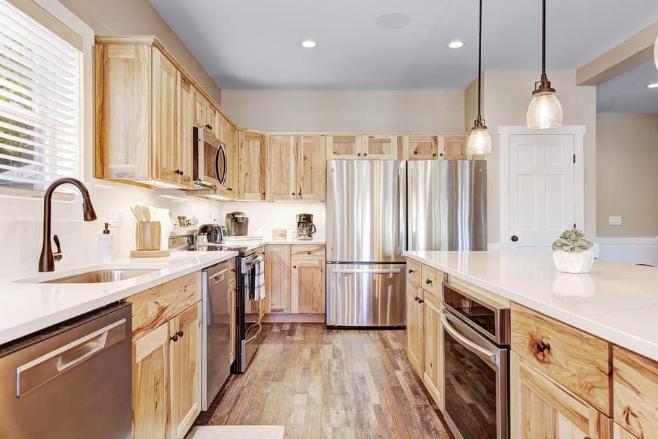 Efficiency Doubled: Double Dishwasher and a Refrigerator for Fresh Delights!
