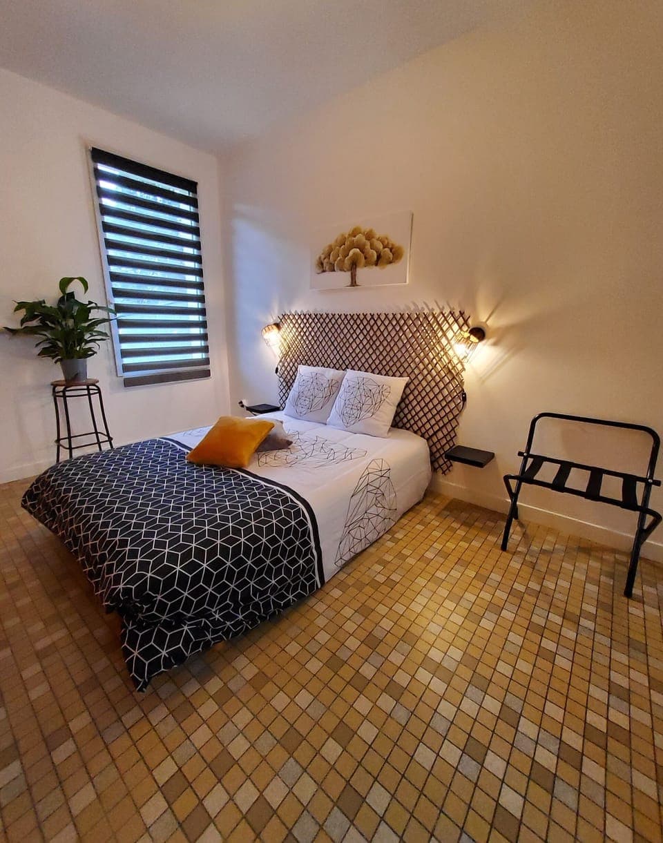 Family Double Room, Shared Bathroom (Vauban) | Individually decorated, free cribs/infant beds