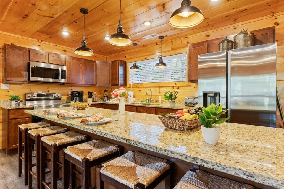 The perfect setup for homemade meals and good times.