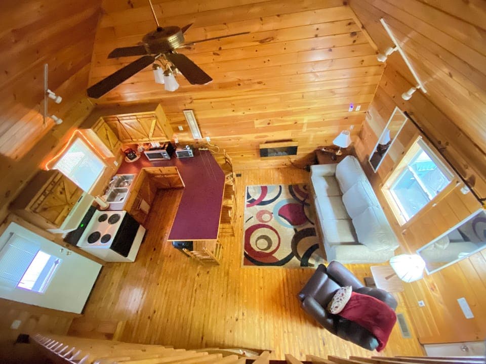 Open floor plan and lots of space for entertainment and enjoying time together