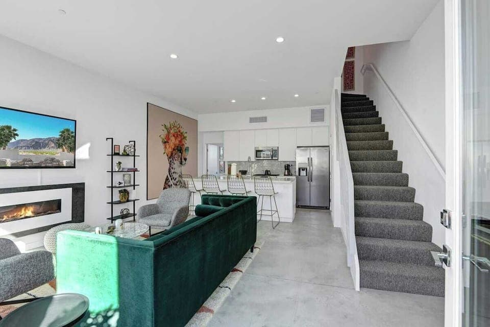 Stairs to Second Floor