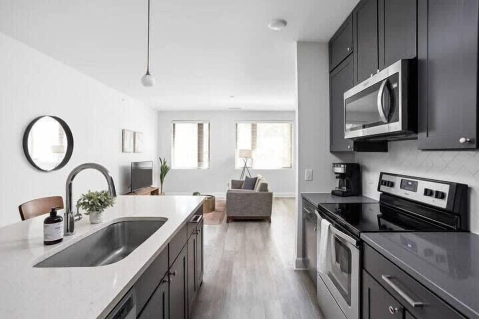 Fully equipped kitchen