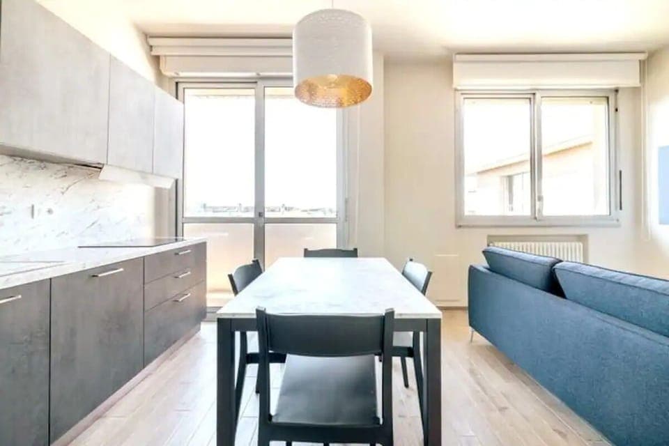 Comfort Apartment, 1 Bedroom, Non Smoking | Private kitchen | Full-size fridge, microwave, oven, stovetop