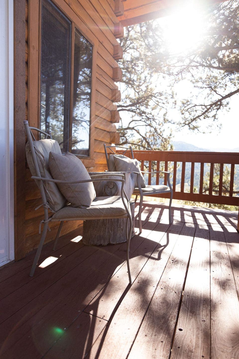Breathe in the Beauty: Our Balcony Retreat Offers a Stunning View and Serenity 🌅🍃