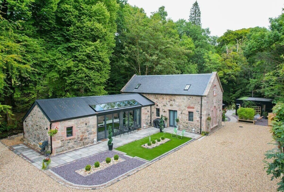 The restored Old Mill ready for guests