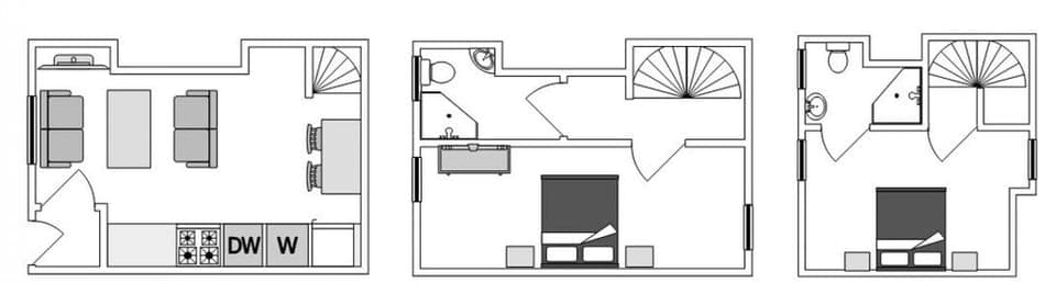 House | 2 bedrooms, desk, Internet