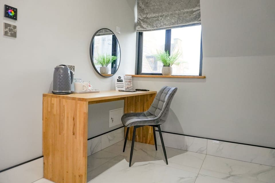 Premium bedding, individually decorated, individually furnished