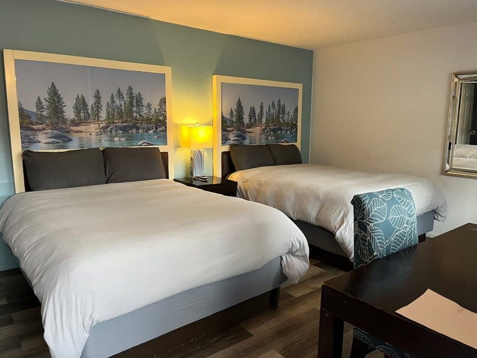 Standard Room, 2 Queen Beds | Select Comfort beds, individually decorated, desk, blackout drapes