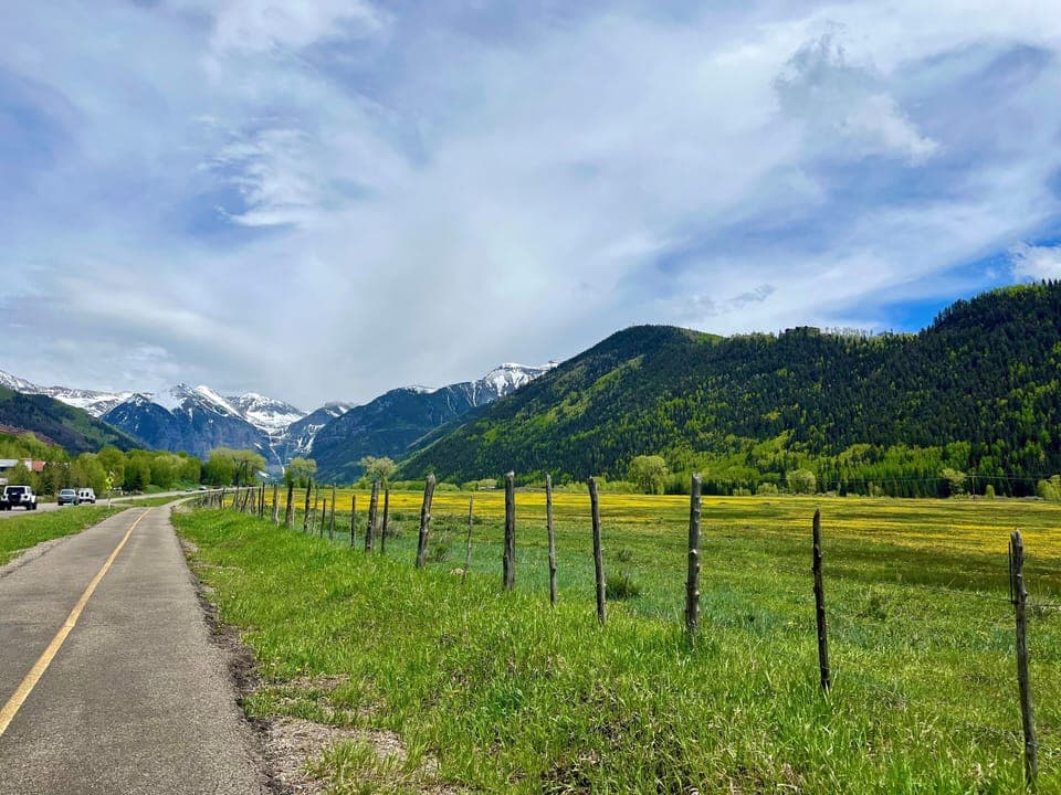 Telluride Valley Floor outside Basecamp at Valley Floor