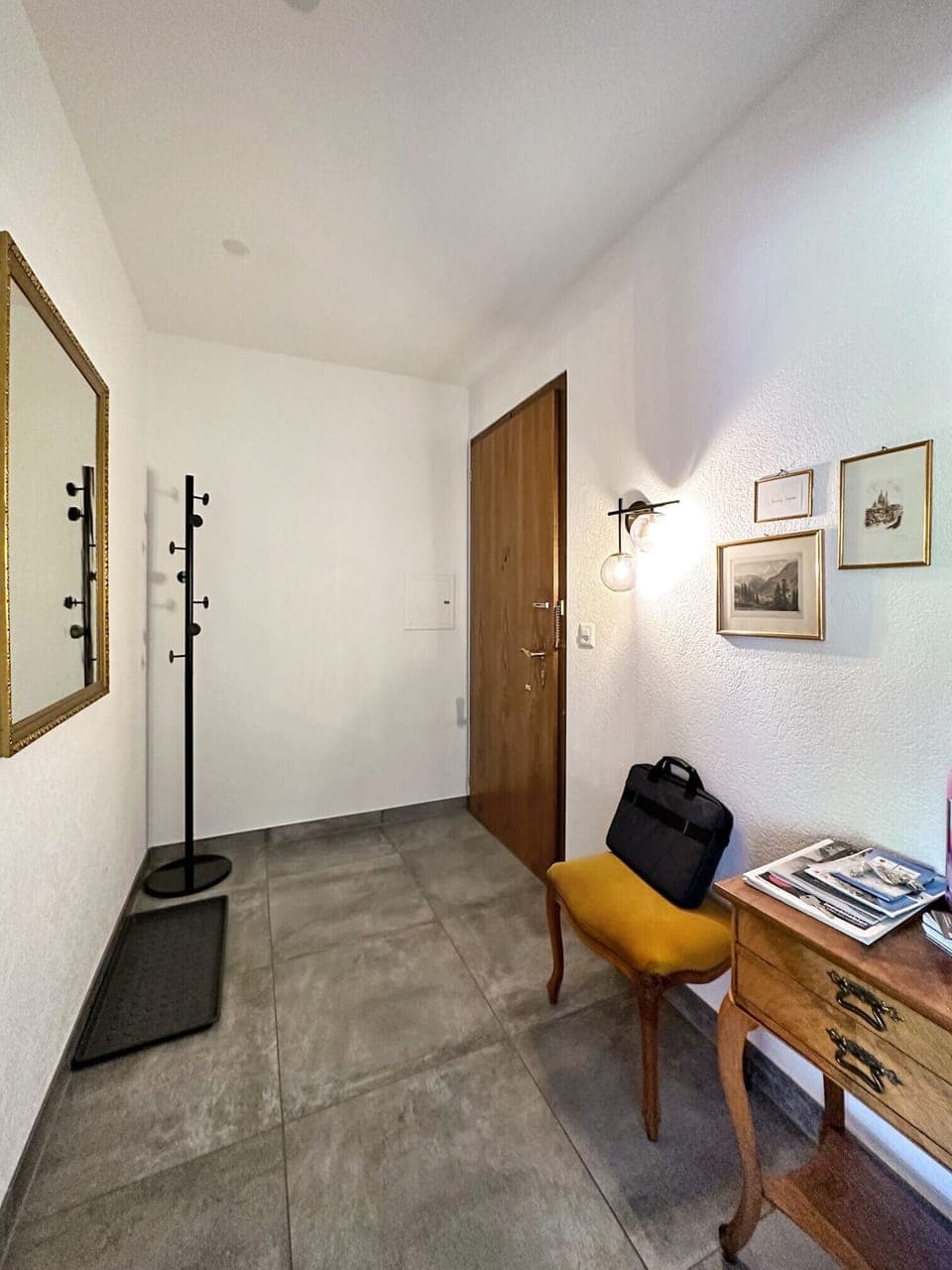 View of the entrance