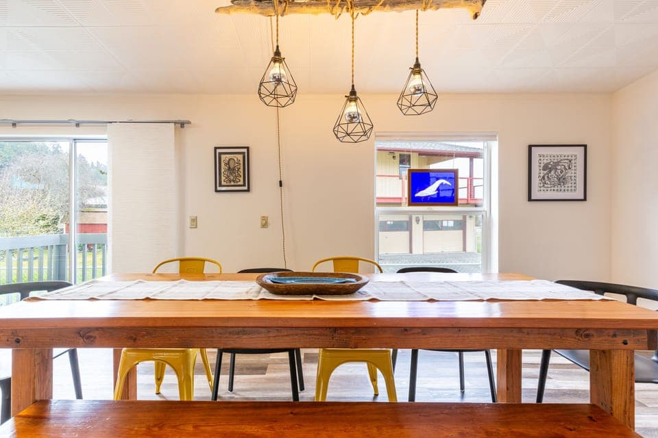 The perfect place for puzzles, game nights, or conversation.