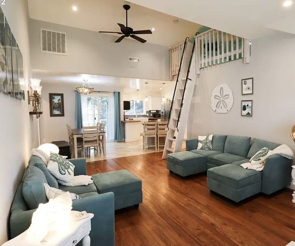 Living room as you enter the house.