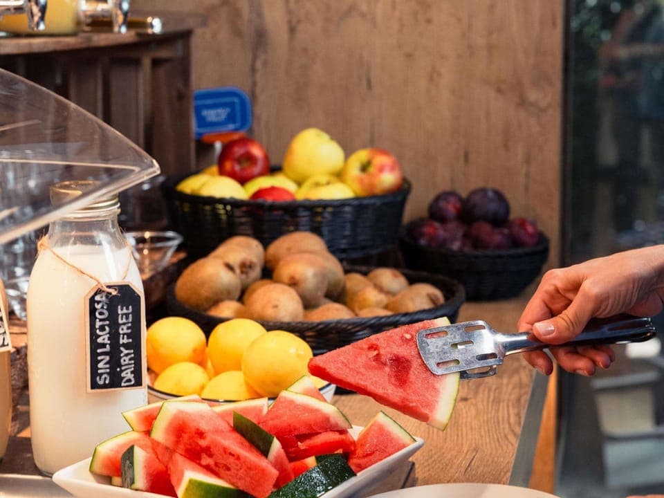 Daily buffet breakfast (EUR 8.50 per person)