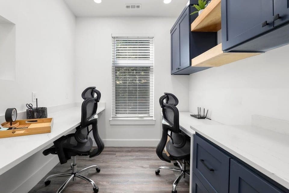 There is also an office space!