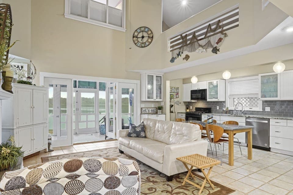 Main Level |  Living Room | Kitchen