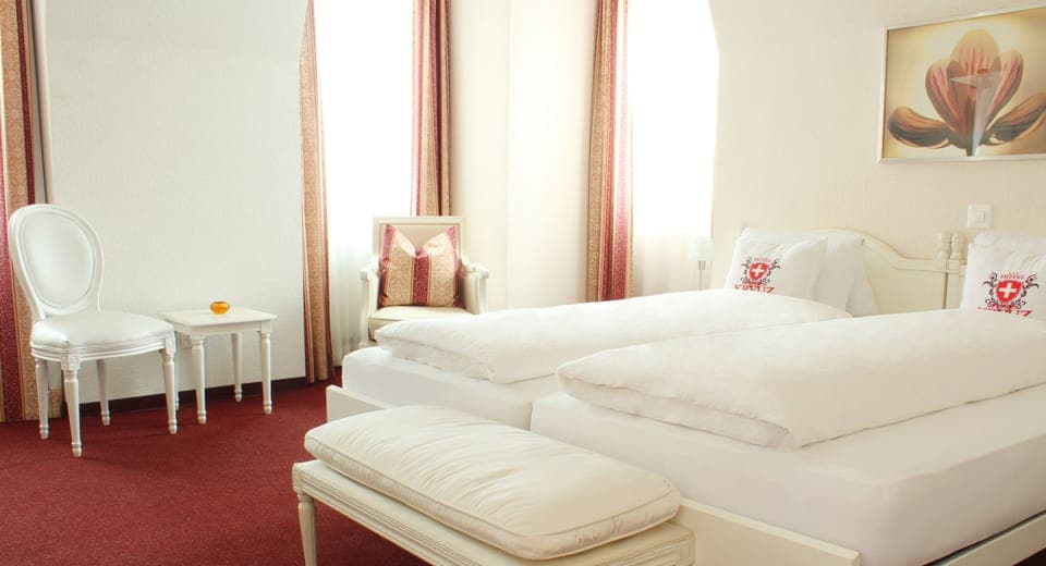 Superior Double or Twin Room | Minibar, in-room safe, desk, blackout drapes