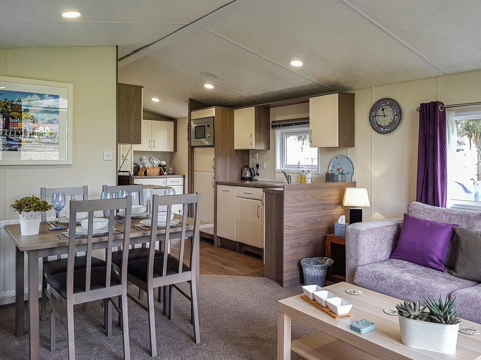 Living room/dining room | GlenBeagles Lodge, Dollar, near Stirling