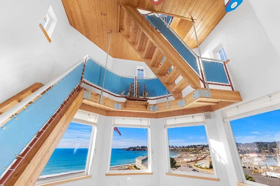 Stairs to lighthouse