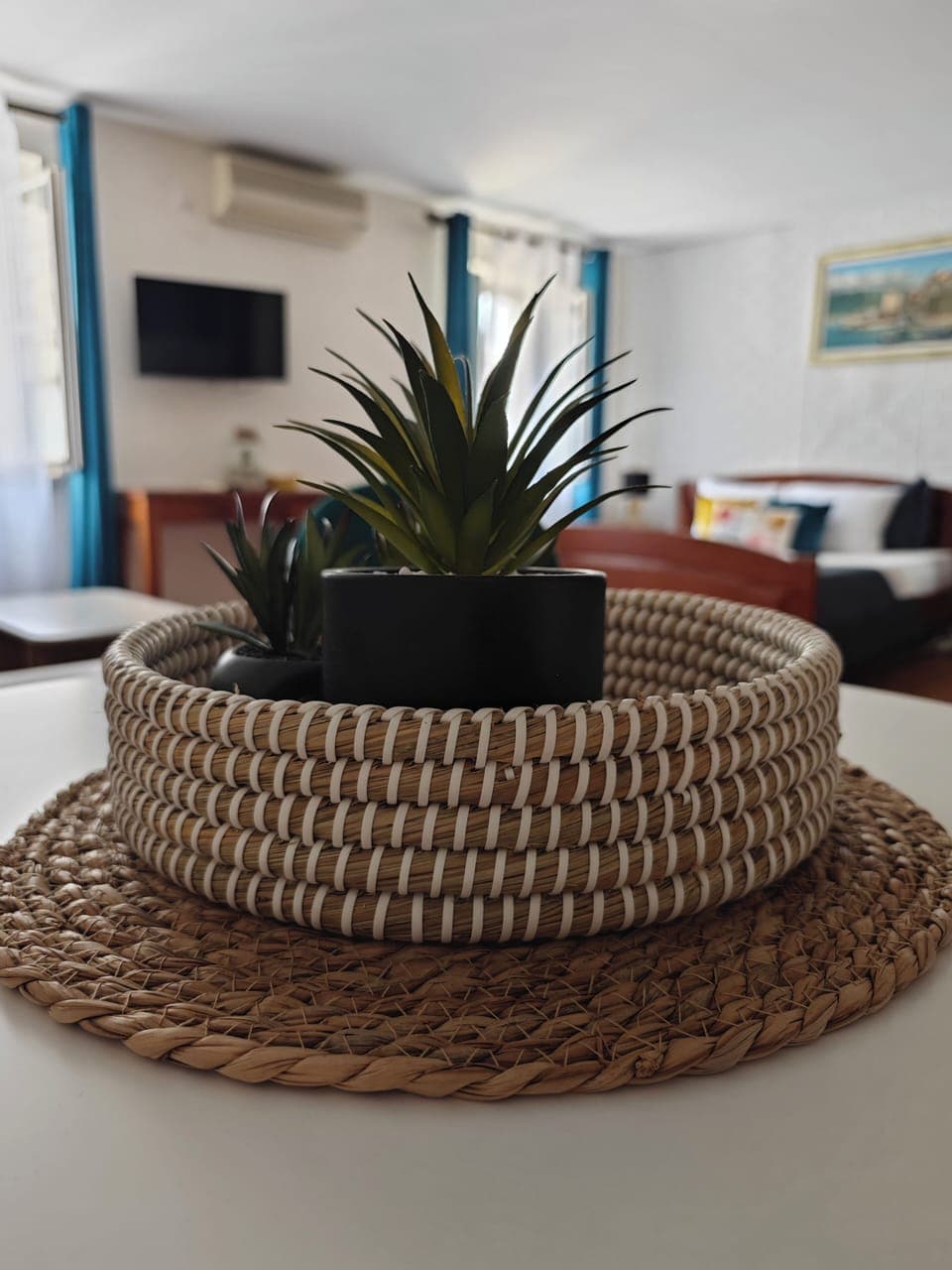 Luxury Studio, City View | Living area | Flat-screen TV