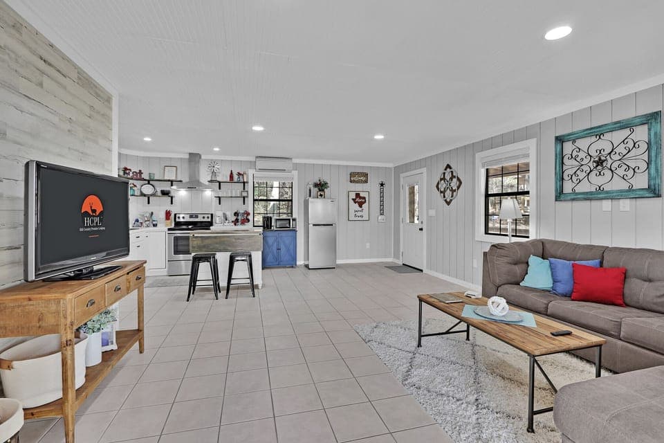 Upon entering the home