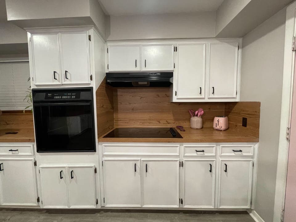 36" Electric cooktop and oven