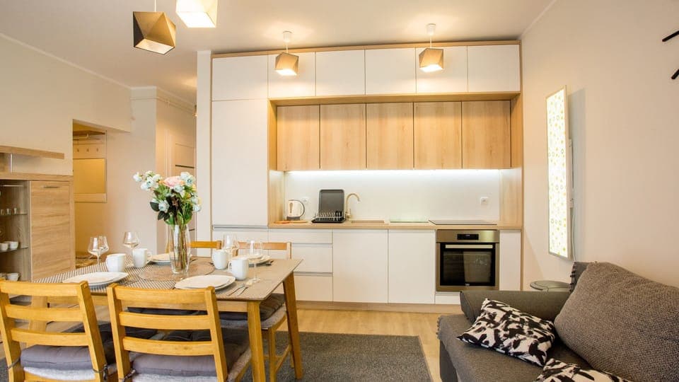 Apartment (1 B) | Living area | Flat-screen TV