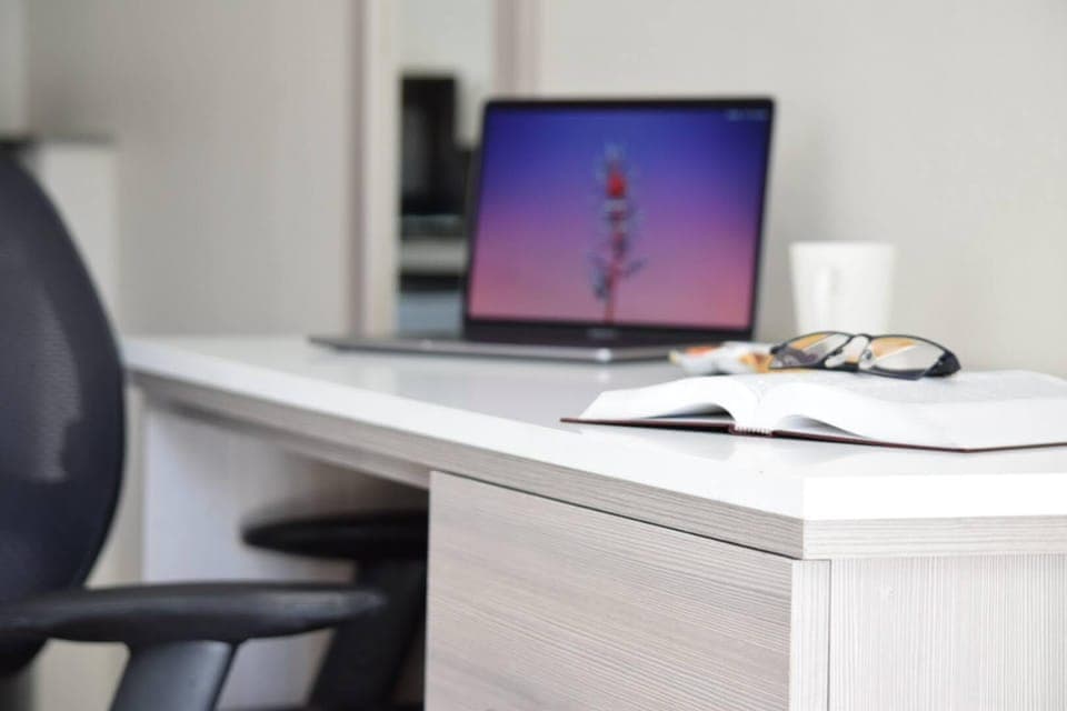 Desk, laptop workspace, iron/ironing board, free WiFi