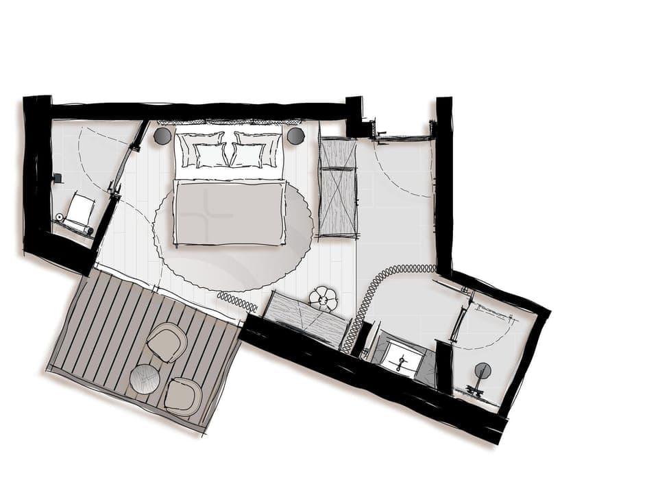 Comfort Double Room | Down comforters, in-room safe, free WiFi, bed sheets