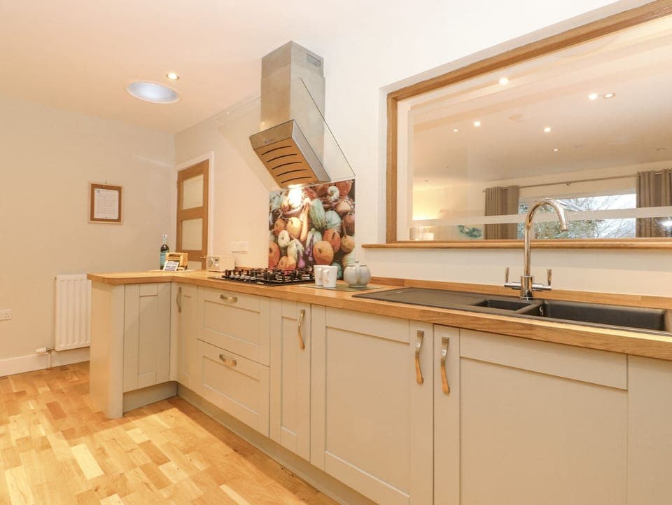 Fridge, dishwasher, electric kettle, toaster