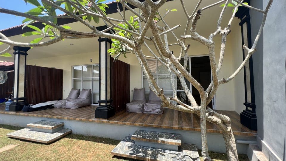 Basic Shared Dormitory | Terrace/patio