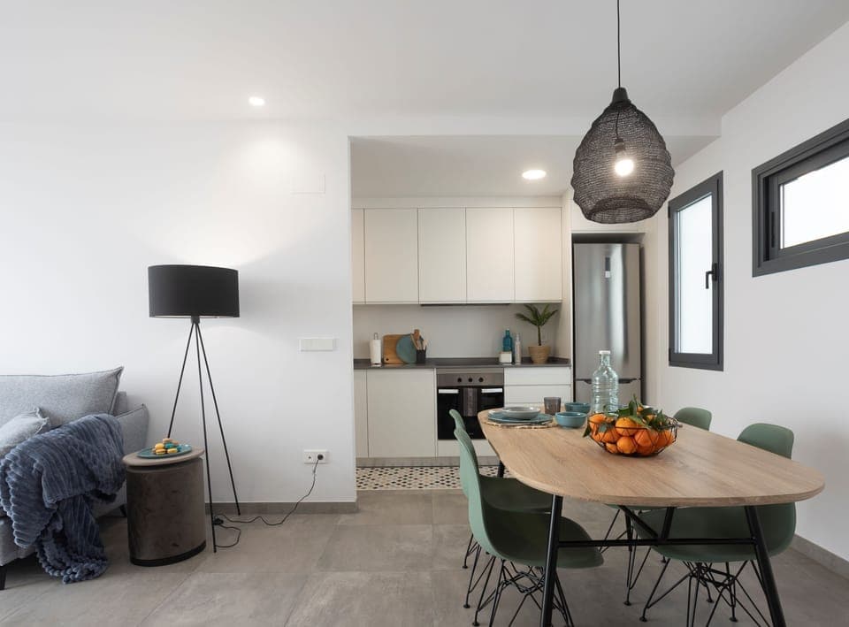 Superior Apartment, 2 Bedrooms, Sea View, Oceanfront | Living area | 32-inch Smart TV with digital channels
