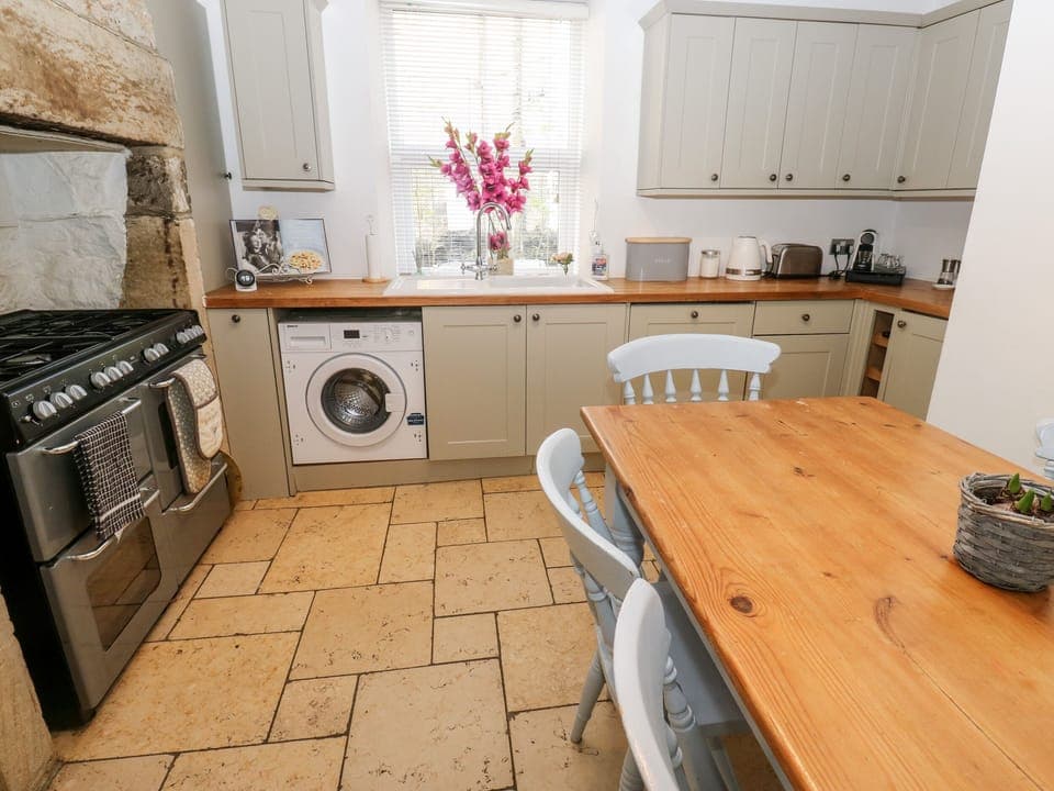 Fridge, dishwasher, electric kettle, toaster