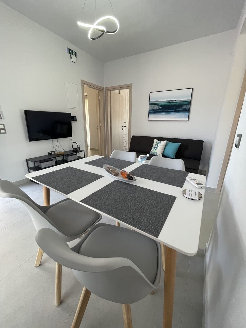 Apartment, 2 Bedrooms, Accessible, Smoking | Dining