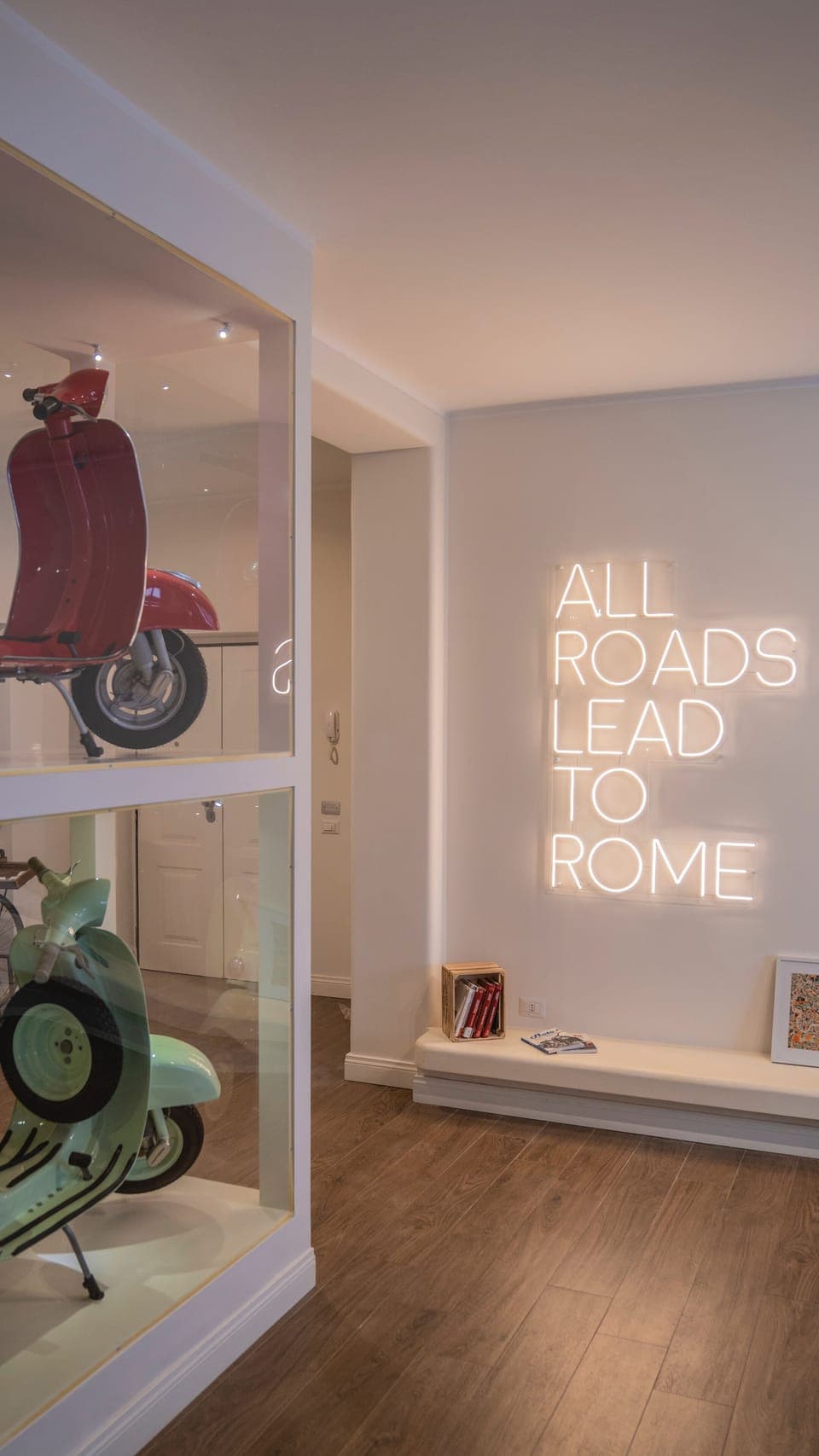 Comfort Apartment, 4 Bedrooms | Living area | 55-inch LED TV with digital channels