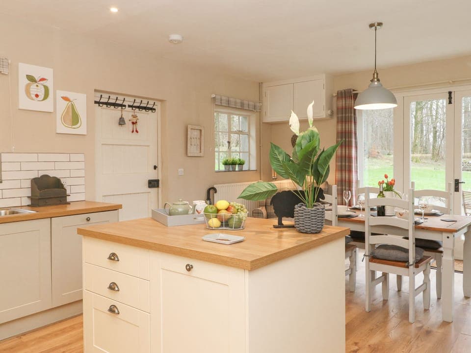 Fridge, dishwasher, electric kettle, toaster