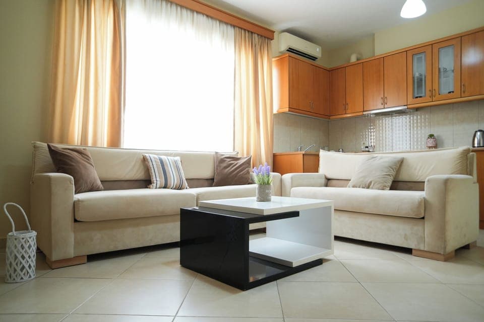 Apartment, Balcony | Living area | Flat-screen TV