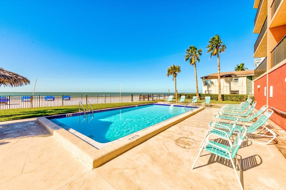 Condo, 1 King Bed with Sofa bed (Emerald Isle 104) | Pool | A heated pool