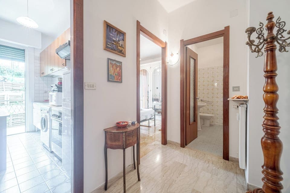 Comfort Apartment | Private kitchen | Full-size fridge, microwave, oven, stovetop