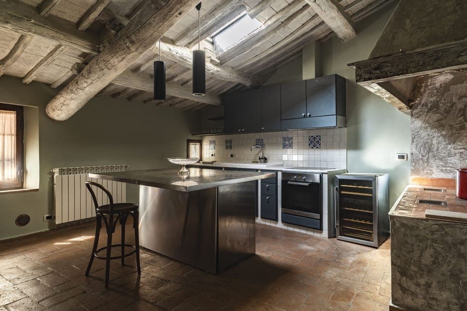 Deluxe Apartment, 2 Bedrooms | Private kitchen | Full-size fridge, oven, stovetop, dishwasher