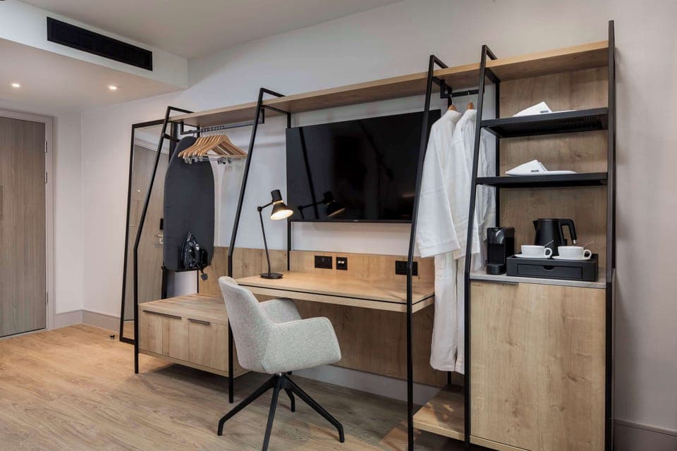 Premium Room, Non Smoking, City View | In-room safe, desk, laptop workspace, blackout drapes