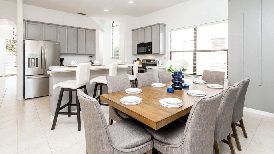 House, Multiple Beds, Pool Access, Pool View (Home Away From Bridgeford Crossing) | Dining