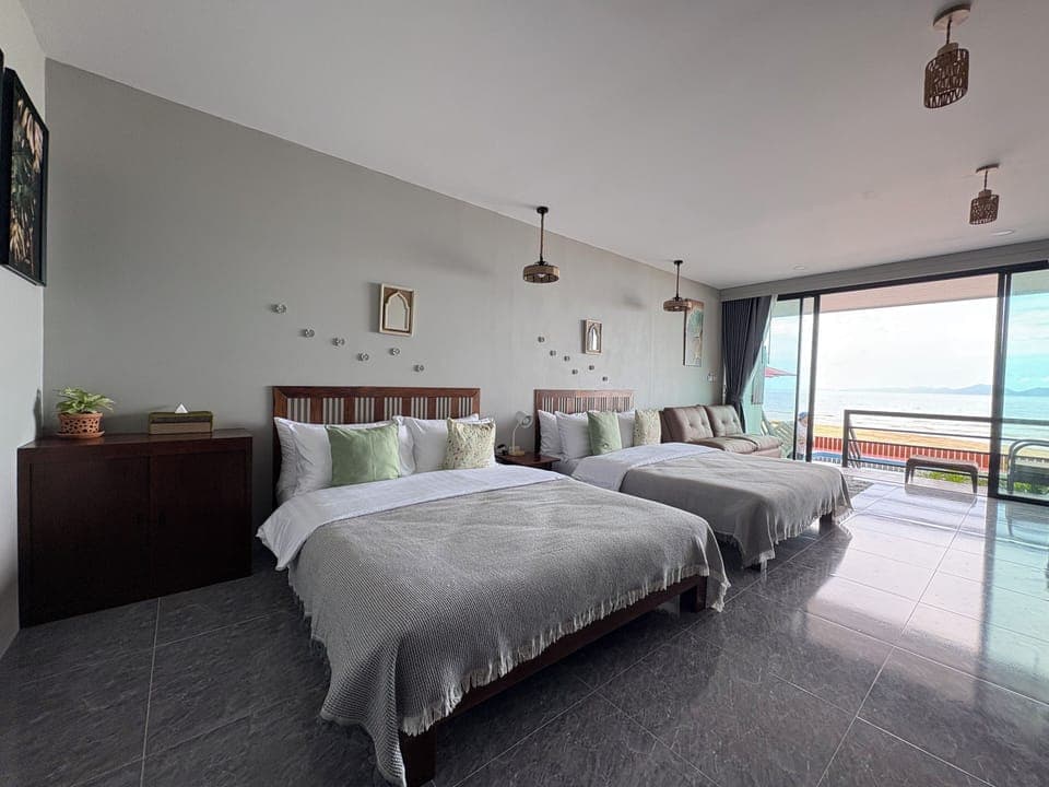 Double Room, Pool View | In-room safe, blackout drapes, free WiFi, bed sheets