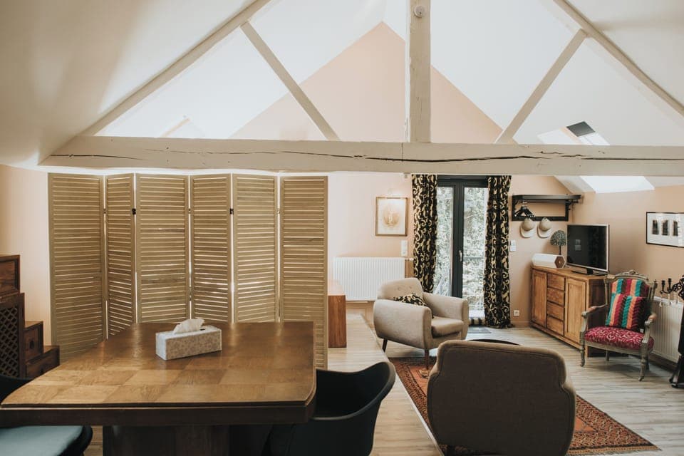 Double Room | Desk, soundproofing, free cribs/infant beds, free WiFi