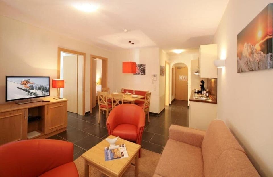 25-inch TV with cable channels