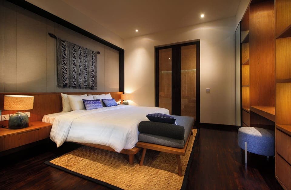 Family Villa, 4 Bedrooms, Balcony, Garden View | 4 bedrooms, desk, laptop workspace, bed sheets