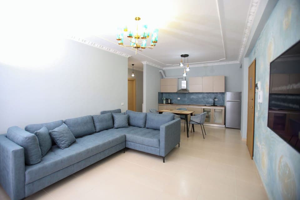 Luxury Apartment | Living area | TV