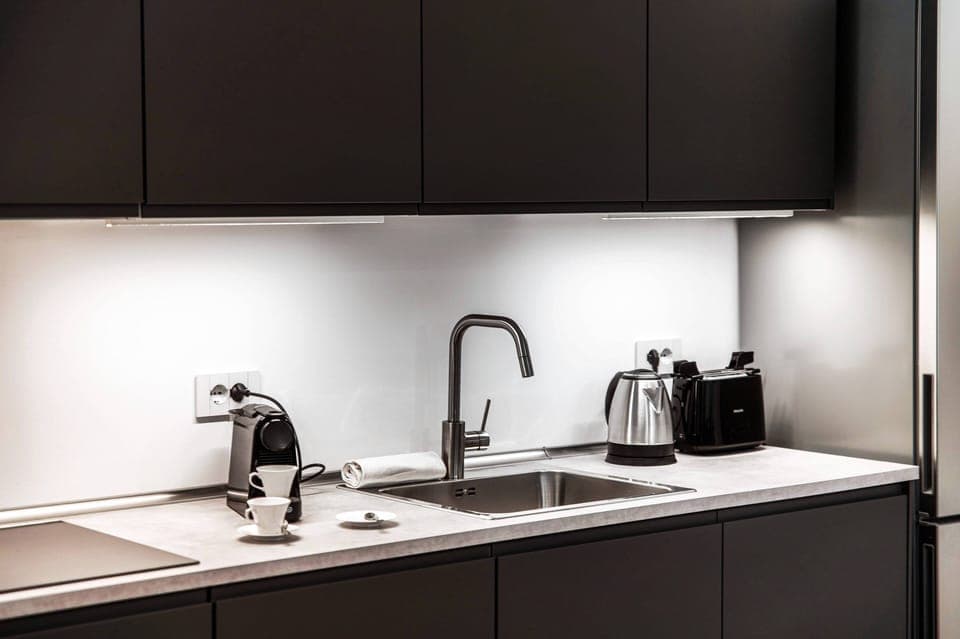 Condo | Private kitchen | Full-size fridge, microwave, stovetop, dishwasher