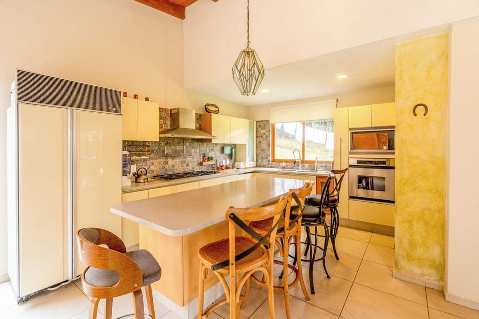 Junior Cabin, Multiple Bedrooms, Kitchen | Private kitchen | Full-size fridge, microwave, oven, stovetop